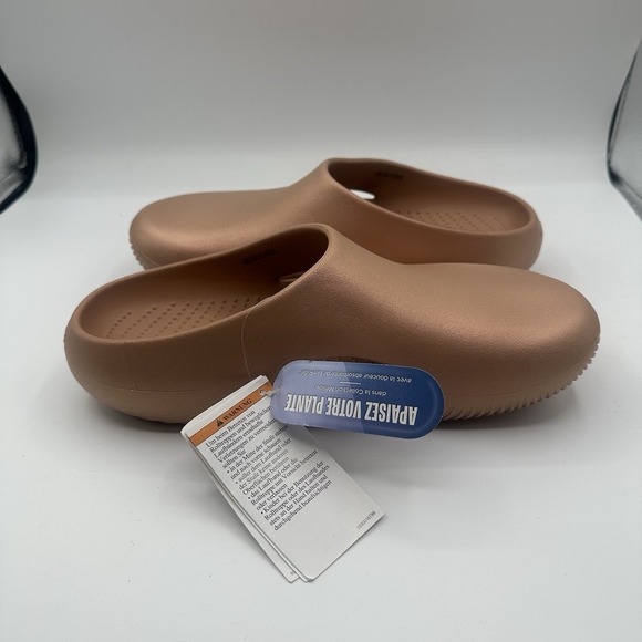 Crocs Mellow Shine Recovery Clog Mens 10 Womens 12 Cork Slip On Shoes 209282-2CC - Picture 7 of 9